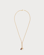 LOEWE Dangling Monkey Necklace in Sterling Silver Enamel and Crystals | 羅意威 頸鏈 (金色) - LondonKelly 英國名牌代購