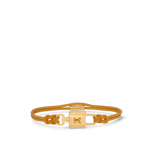 LOUIS VUITTON M8139E LV Padlock Bracelet | 路易威登 手帶 (Ocre)