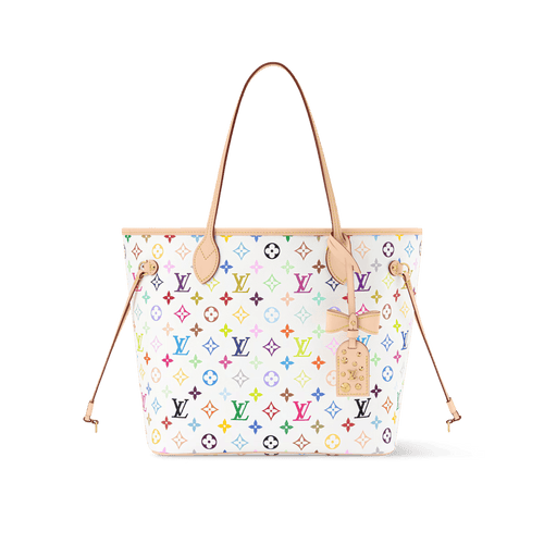 LOUIS VUITTON M27787 LV x TM Neverfull MM Bag | 路易威登 手提袋 (白色) - LondonKelly 英國名牌代購