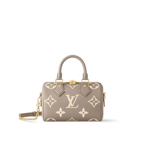 LOUIS VUITTON M46575 Speedy Bandouliere 20 Bag | 路易威登 手袋 (斑鳩灰色 / 奶油色) - LondonKelly 英國名牌代購