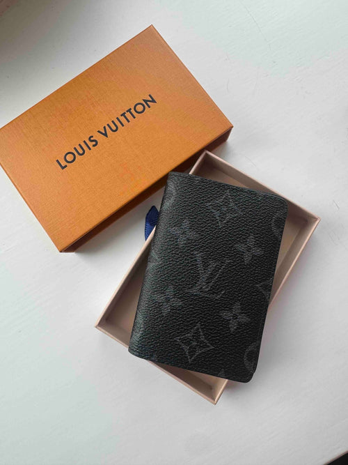 LOUIS VUITTON M61696 Pocket Organiser Canvas(Black) - LONDONKELLY 英國名牌代購