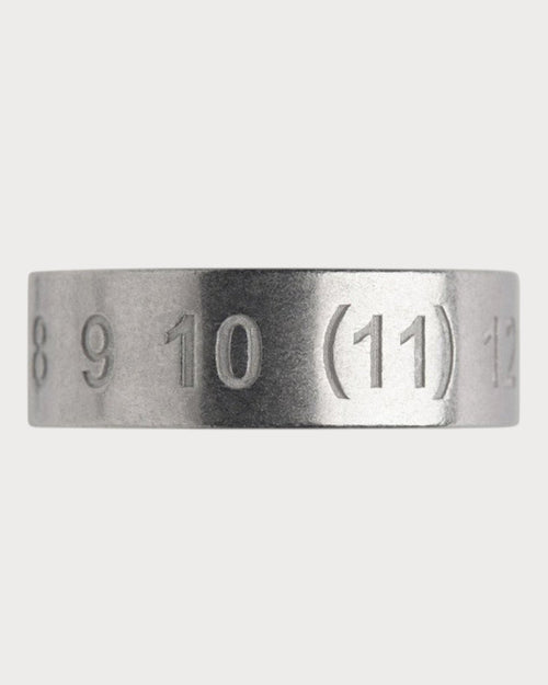 MAISON MARGIELA MM Numerical Ring 6.5 MM | 數字戒指 (銀色) - LONDONKELLY 英國名牌代購
