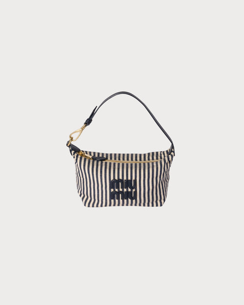 MIU MIU Jacquard Fabric Pouch with Logo | 繆繆 手袋 (多色) - LondonKelly 英國名牌代購
