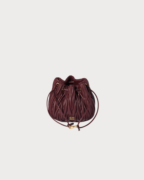 MIU MIU Matelasse Nappa Leather Pouch | 繆繆 手袋 (多色) - LondonKelly 英國名牌代購