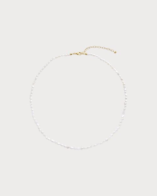 MONICA VINADER Capri Keshi Pearl Gold Vermeil Necklace | 珍珠頸鏈 (金色) - LondonKelly 英國名牌代購