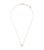 PERSEE Yellow Gold and Sapphire La Vie en Rose Necklace | 黃金藍寶石玫瑰人生項鍊 (黃金) - LondonKelly 英國名牌代購