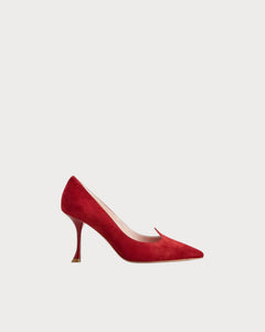 ROGER VIVIERE I Love Vivier Pumps in Suede | RV 麂皮材質高跟鞋 (多色) - LondonKelly 英國名牌代購