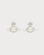 VIVIENNE WESTWOOD Gaby Orb Faux Pearl - Embellished Stud Earrings Silver | 西太后 耳環 (多色) - LondonKelly 英國名牌代購
