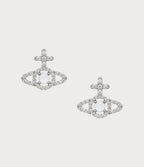 VIVIENNE WESTWOOD Olympia Earrings | 西太后 Olympia 耳環 (銀色) - LONDONKELLY 英國名牌代購