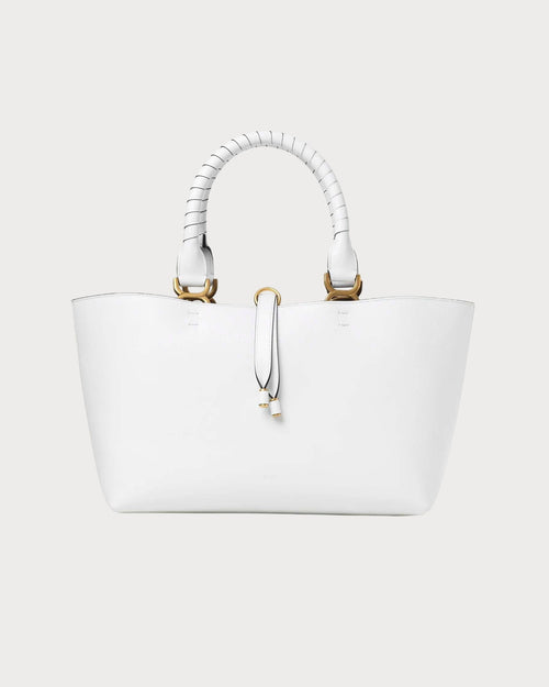 CHLOE Marcie Small Tote Bag | 蔻依 手提袋 (細碼/White)
