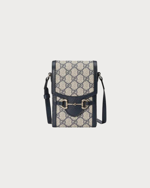 GUCCI Horsebit 1955 Mini Bag | 古馳 電話袋 (Black)