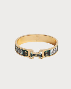 HERMES Clic H Bracelet | 愛馬仕 金鐲 (Black)