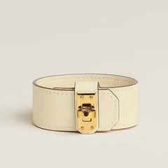 HERMES Small Kelly Twist Bracelet | 愛馬仕 Kelly手帶 (White)