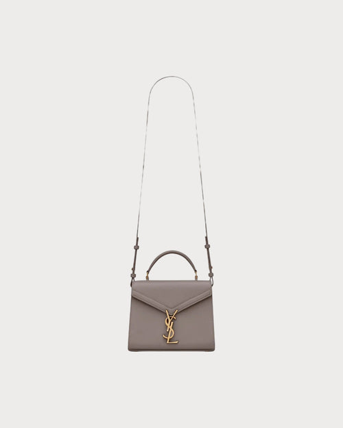 YSL Saint Laurent Cassandra Mini Top Handle Bag (Fog) | 聖羅蘭 手袋