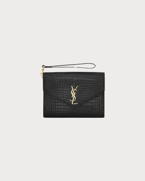 YSL SAINT LAURENT Cassandre Flap-Pouch | 聖羅蘭 手袋 (黑色)