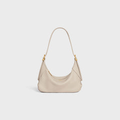 CELINE Mini Romy in Supple Calfskin | 賽琳 手袋 (Light Stone)
