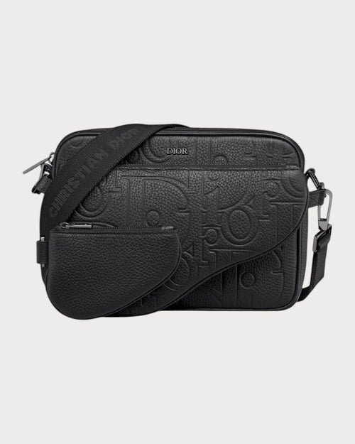 CHRISTIAN DIOR Men's Saddle Triple Pouch | Dior Men's Handbags (Multicolor)