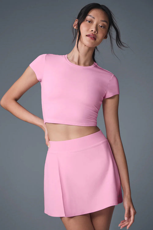 ALO YOGA Soft Crop Finesse Short Sleeve | 短版短袖上衣 (多色)