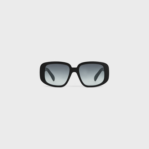 CELINE Women's Square S299 Sunglasses in Acetate | CELINE Square Sunglasses (Multi-color)