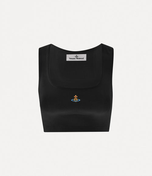 VIVIENNE WESTWOOD Crop Querelle Vest | West Queen Short Vest Top (Multicolor)