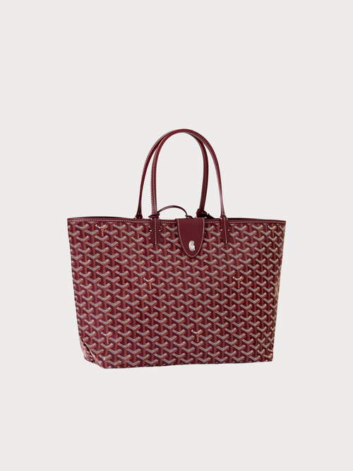 GOYARD Saint Louis Bag Goyardine Canvas & Calfskin(PM/Many)