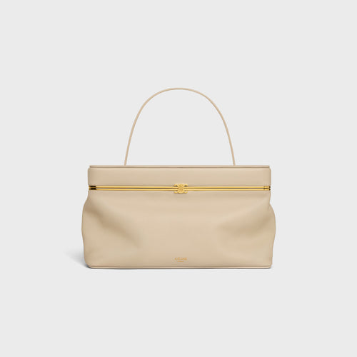 CELINE East West Triomphe Frame In Supple Calfskin | Celine East West Triomphe frame bag, made of soft calfskin (multiple colors)