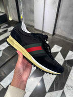 GUCCI Men’s Re-Motion GG Sneaker(Black)