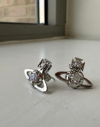 VIVIENNE WESTWOOD Lee Orb Earrings | 西太后 耳環 (銀色)