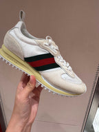 GUCCI Re-Motion GG Jacquard Sneaker(White)