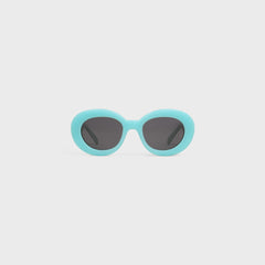 CELINE Women's Triomphe Skate 01 sunglasses in Acetate | CELINE sunglasses (multi-color)
