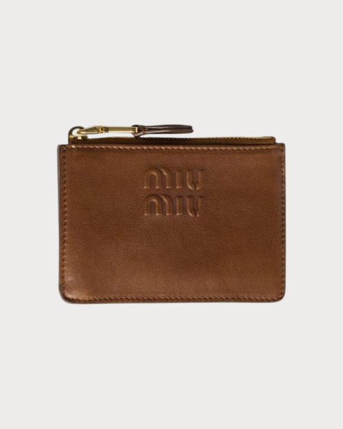 MIU MIU Nappa Leather Card Holder | 繆繆 卡套 (多色)