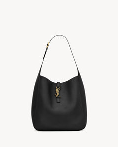 YSL SAINT LAURENT Le 5 À 7 Supple Large In Grained Leather | LE 5 À 7 Large supple leather bag, grained leather (black)