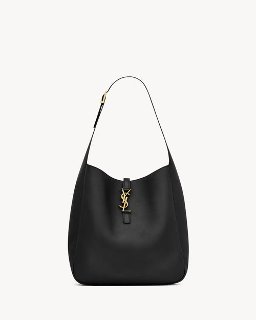 YSL SAINT LAURENT Le 5 À 7 Supple Large In Grained Leather | LE 5 À 7 Large supple leather bag, grained leather (black)