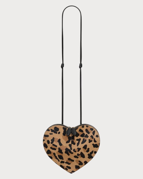 ALAIA Le Coeur Bag In Leopard Haircalf(Leopard) - LONDONKELLY 英國名牌代購
