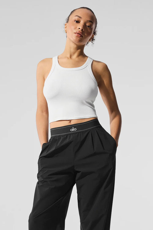 ALO YOGA Goddess Ribbed Go - To Tank | 羅紋經典背心 (多色) - LondonKelly 英國名牌代購