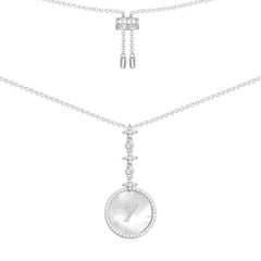 APM MONACO AC5794XNAA Alphabet Eternelle Adjustable Necklace | 可調式頸鏈 (銀色) - LondonKelly 英國名牌代購