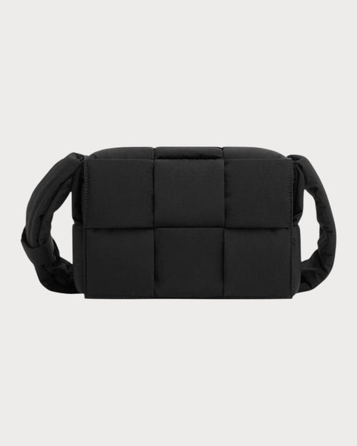 BOTTEGA VENETA Men's Mini Padded Tech Cassette Belt Bag | 葆蝶家 男仕腰包 (黑色) - LONDONKELLY 英國名牌代購