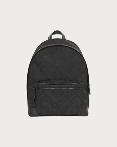 BURBERRY Men's Monogram Jacquard Backpack | 博柏利 男仕背囊 (黑色) - LONDONKELLY 英國名牌代購