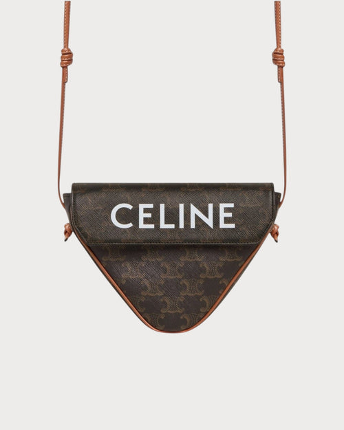 CELINE Men's Triangle Bag | 賽琳 男仕手袋 (啡色) - LONDONKELLY 英國名牌代購