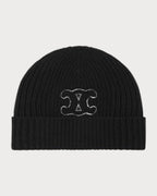 CELINE Triomphe Beanie wool(Black) - LONDONKELLY 英國名牌代購