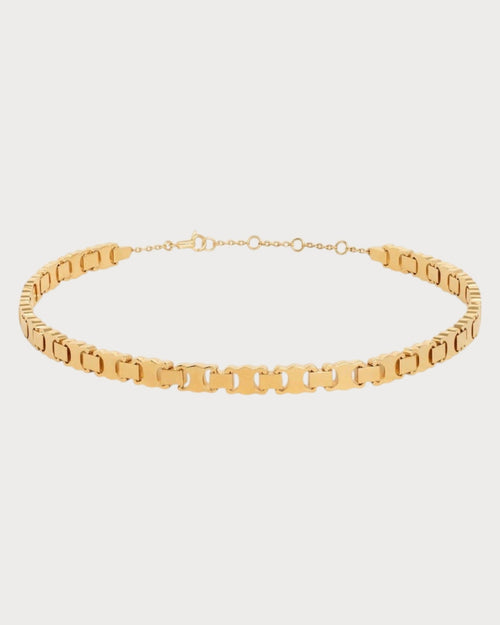 CELINE Triomphe Link Choker Brass(Gold) - LONDONKELLY 英國名牌代購