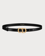 CHRISTIAN DIOR 20MM Saddle Belt | 迪奧 皮帶 (黑色) - LONDONKELLY 英國名牌代購