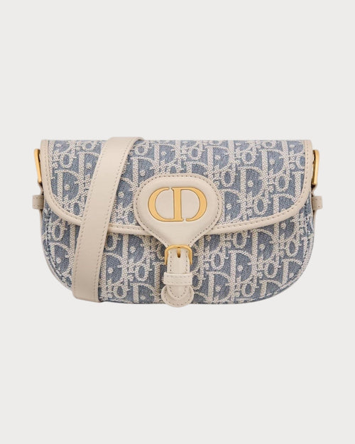 CHRISTIAN DIOR Dior Bobby East - West Bag Oblique Jacquard(Blue) - LONDONKELLY 英國名牌代購