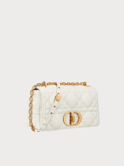 CHRISTIAN DIOR Dior Caro Bag Quilted Macrocannage Calfskin(Medium/3 Colors) - LONDONKELLY 英國名牌代購