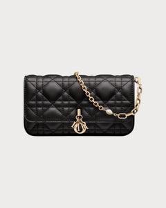 CHRISTIAN DIOR Lady Dior Phone Pouch Lambskin(3 Colors) - LONDONKELLY 英國名牌代購