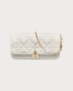 CHRISTIAN DIOR Lady Dior Phone Pouch Lambskin(3 Colors) - LONDONKELLY 英國名牌代購