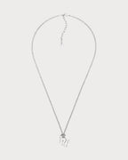 CHRISTIAN DIOR Men's Dior Oblique Pendant Necklace | 迪奧 男仕頸鏈 (銀色) - LONDONKELLY 英國名牌代購