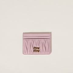 MIU MIU Matelasse Nappa Leather Card Holder | Miu Miu Card Holder (Multicolor)