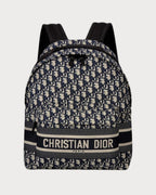 CHRISTIAN DIOR Diortravel Backpack | 迪奧 背囊 (藍色老花)
