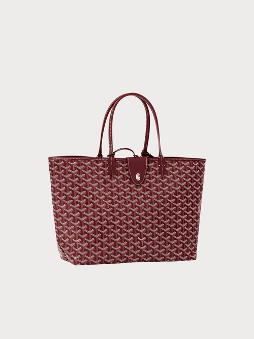 GOYARD Saint Louis Bag Goyardine Canvas & Calfskin(PM/Many) - LONDONKELLY 英國名牌代購